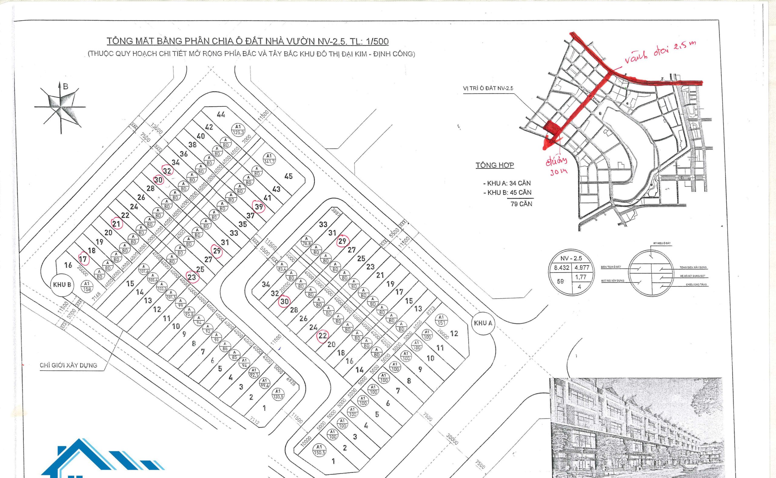NHÀ VƯỜN NV-2.5 ĐẠI KIM – ĐỊNH CÔNG